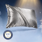 Funda de Almohada de Seda 1+1