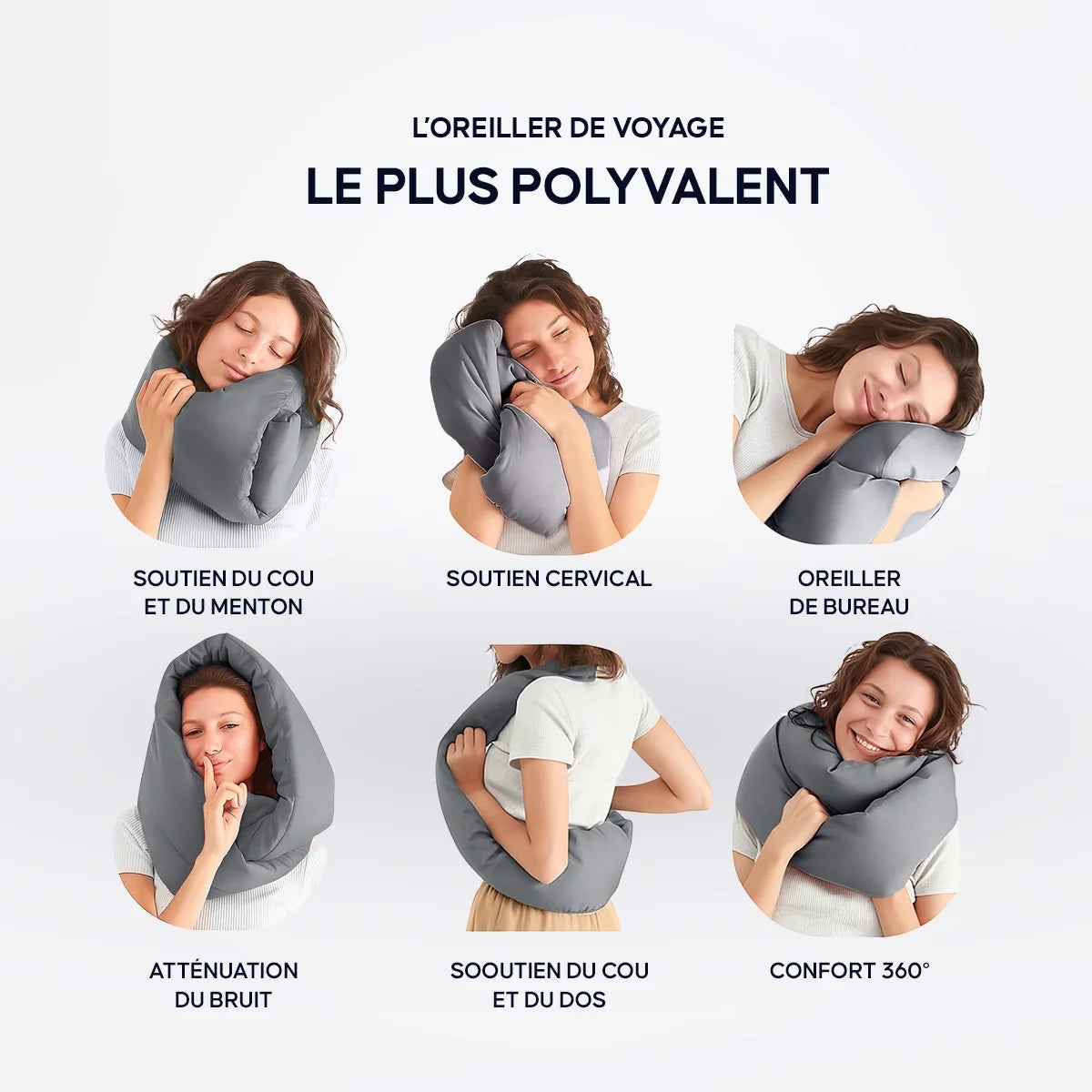 Almohada de Viaje Ergonómica